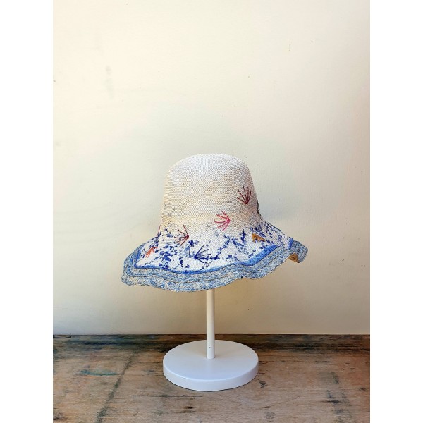 Exquisite J rankų darbo vasarinė skrybėlė